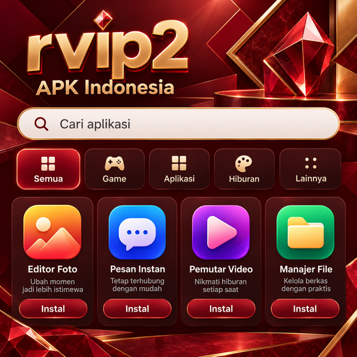 Sudut Pandang Pengguna tentang pemasangan aplikasi secara manual dalam Pengantar rvip2 APK